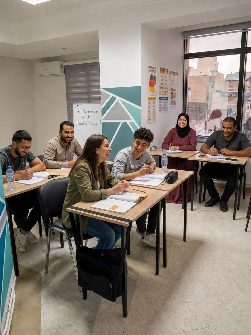 Cours d'allemand en petit groupe chez Germanistik Tunis
